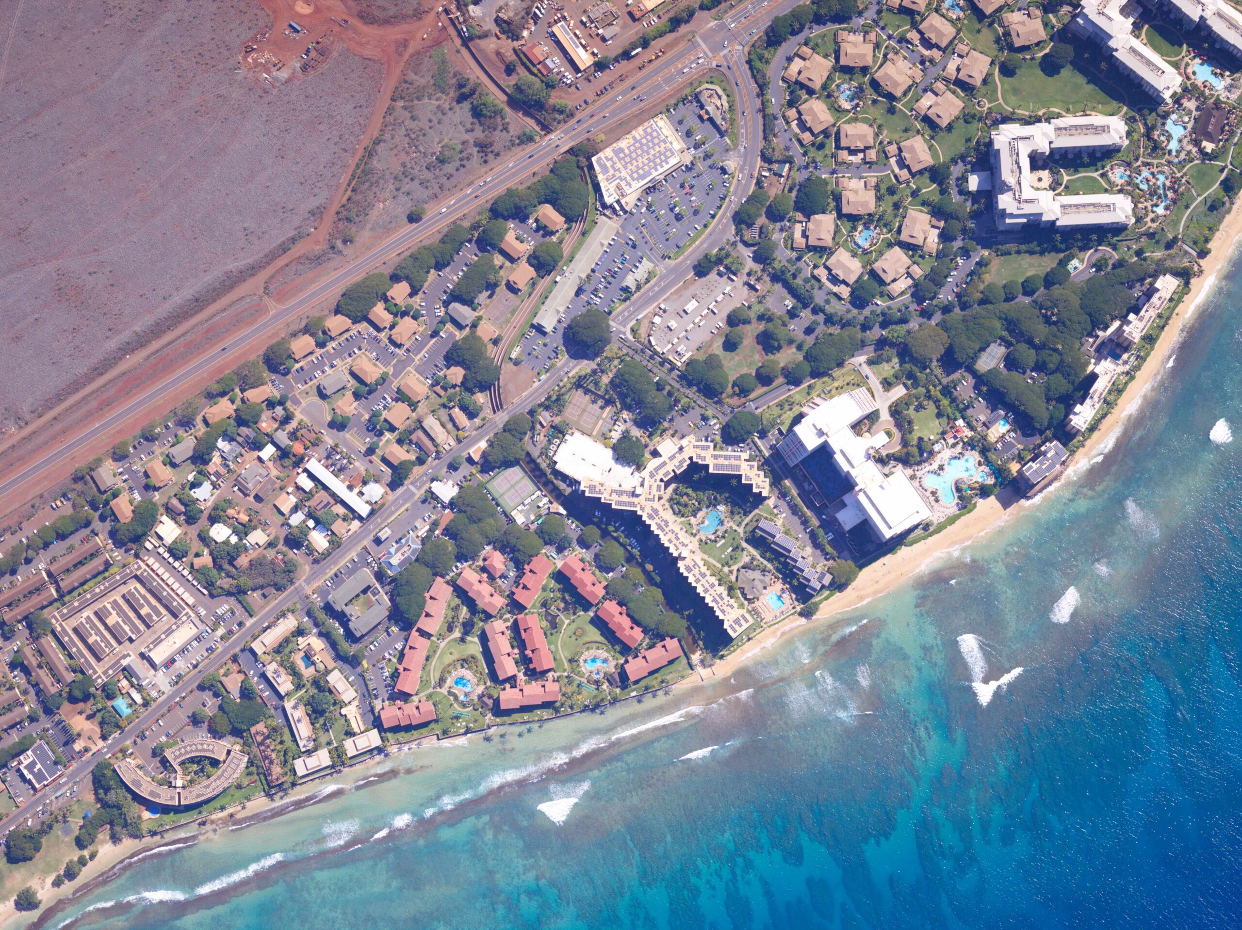 Hawaii beach area
