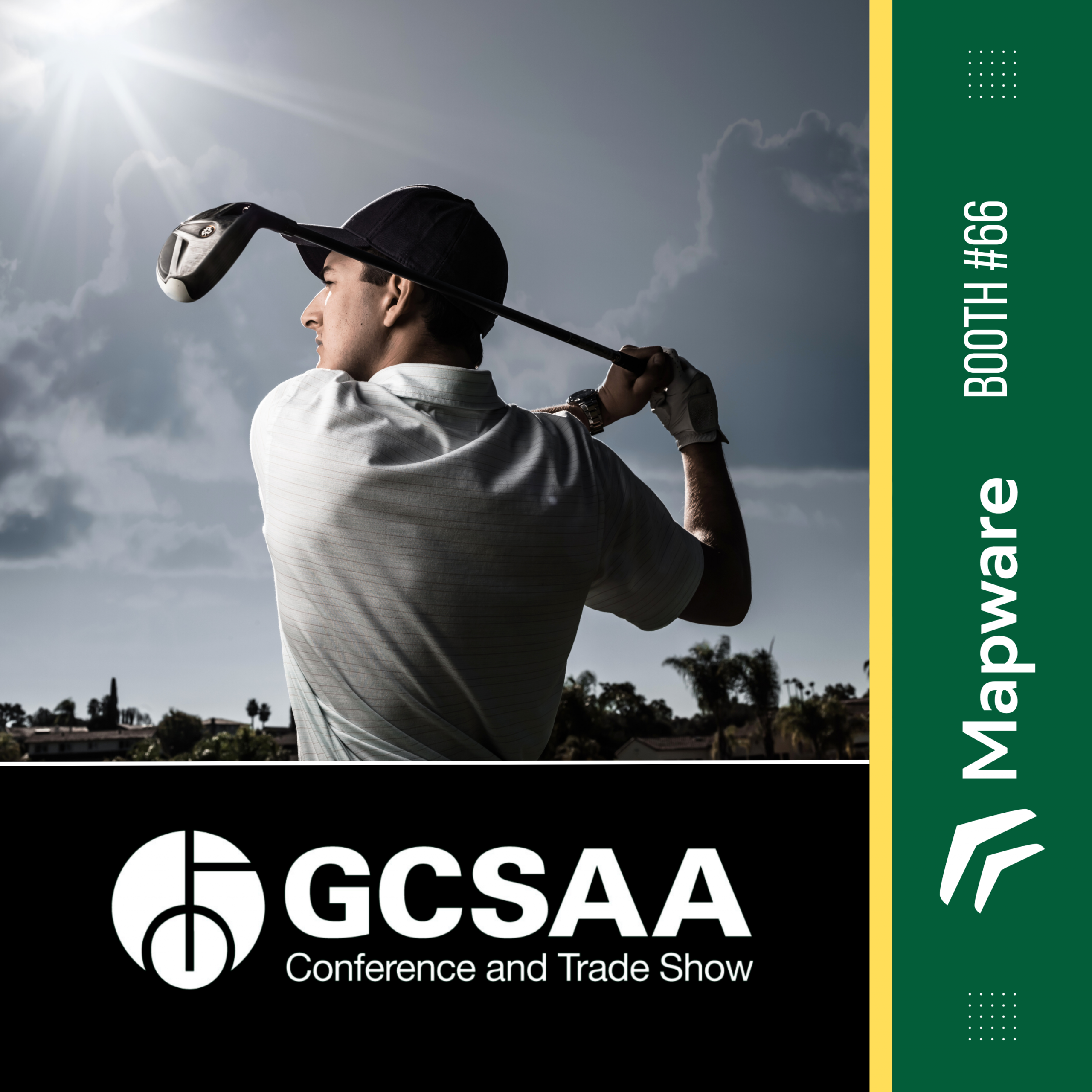 Mapware is exhibiting at Booth #66 of the GCSAA Conference and Trade Show
